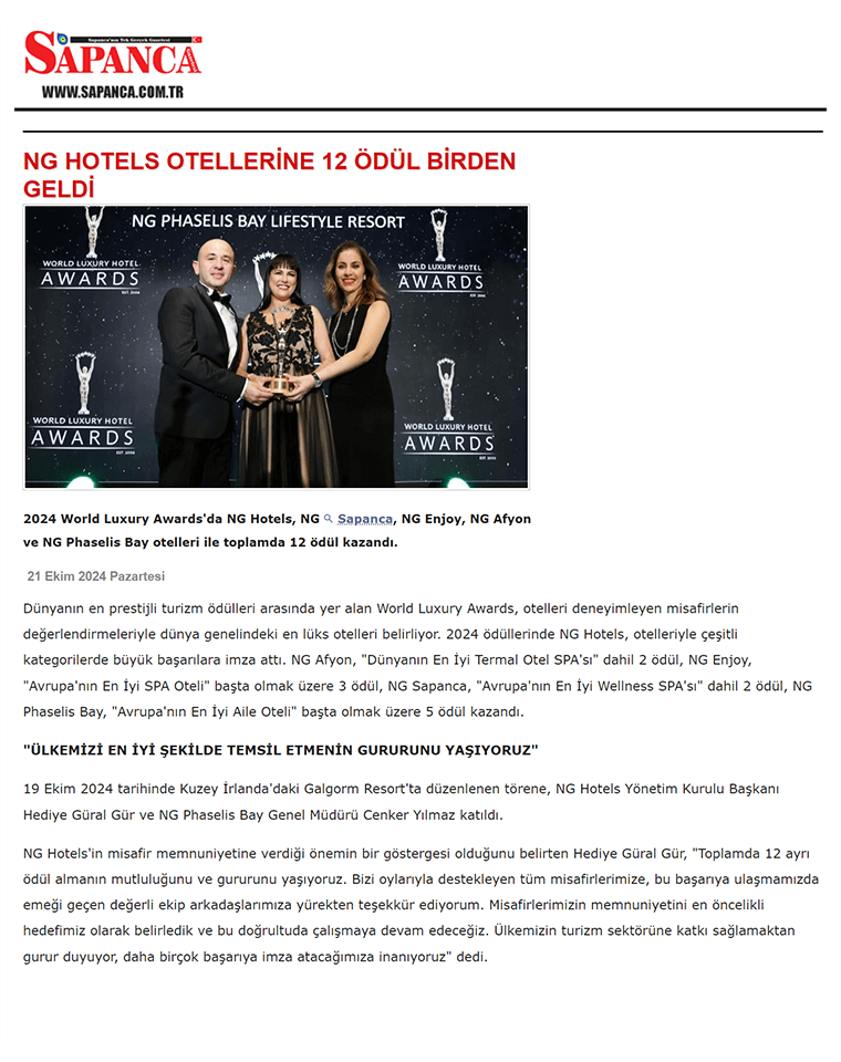 Ng Hotels Basinda Biz Sapanca Tr