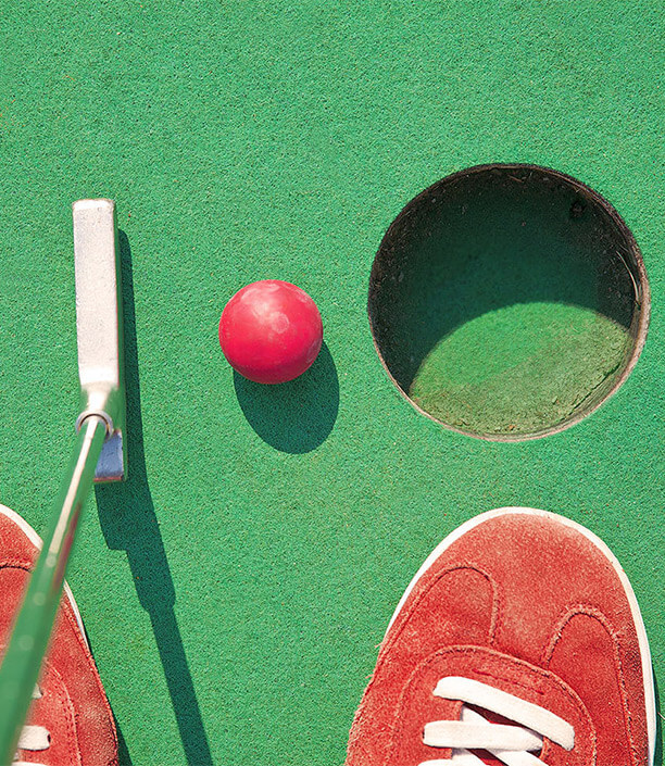 Ng Enjoy Mini Golf List Card