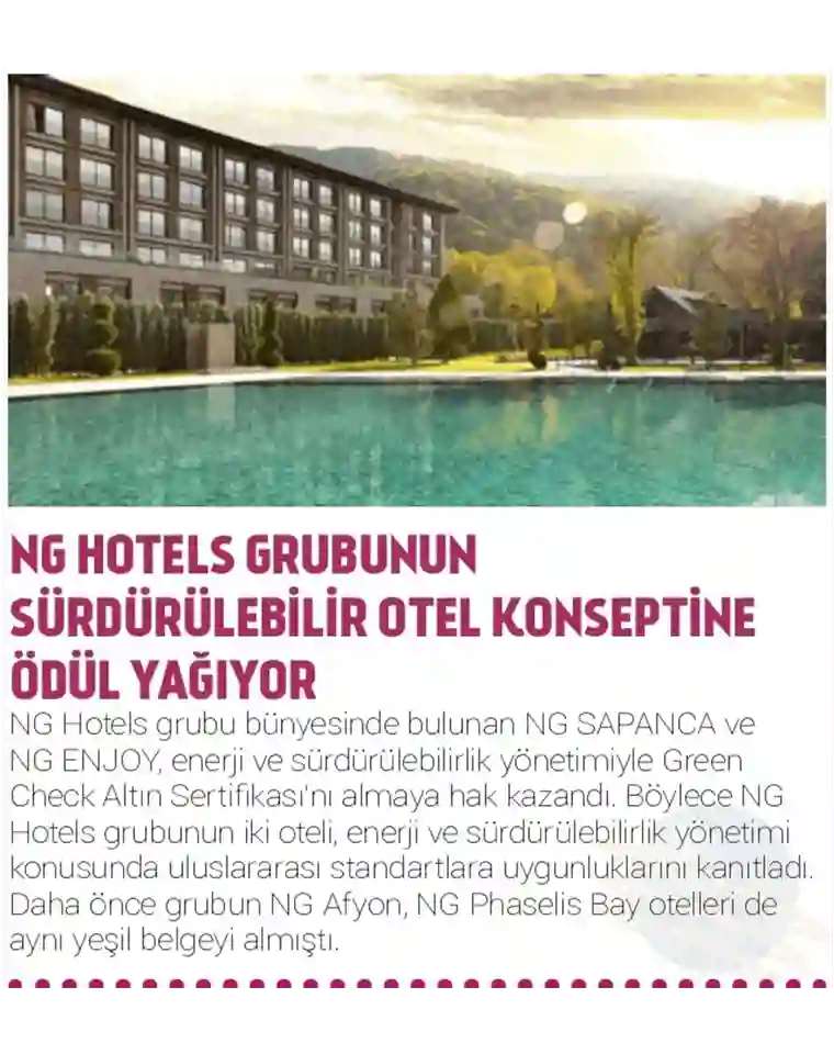 Ng Hotels Basinda Biz Surdurulebilirlik Card