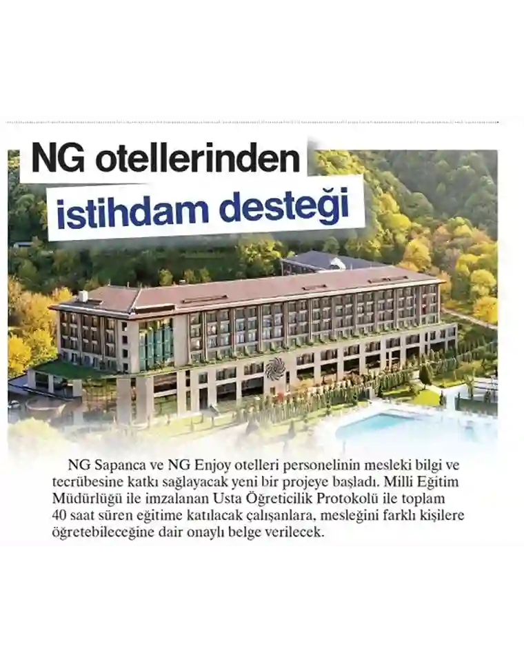 Ng Hotels Basinda Biz Hurriyet Gazetsi