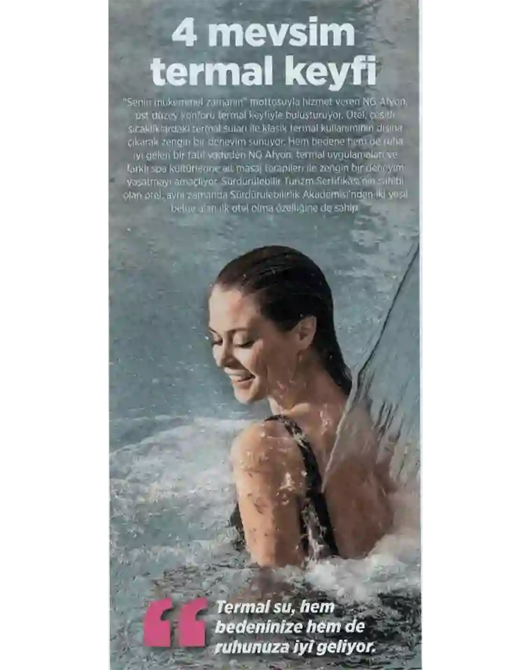 Ng Hotels Basinda Biz Termal Su Card