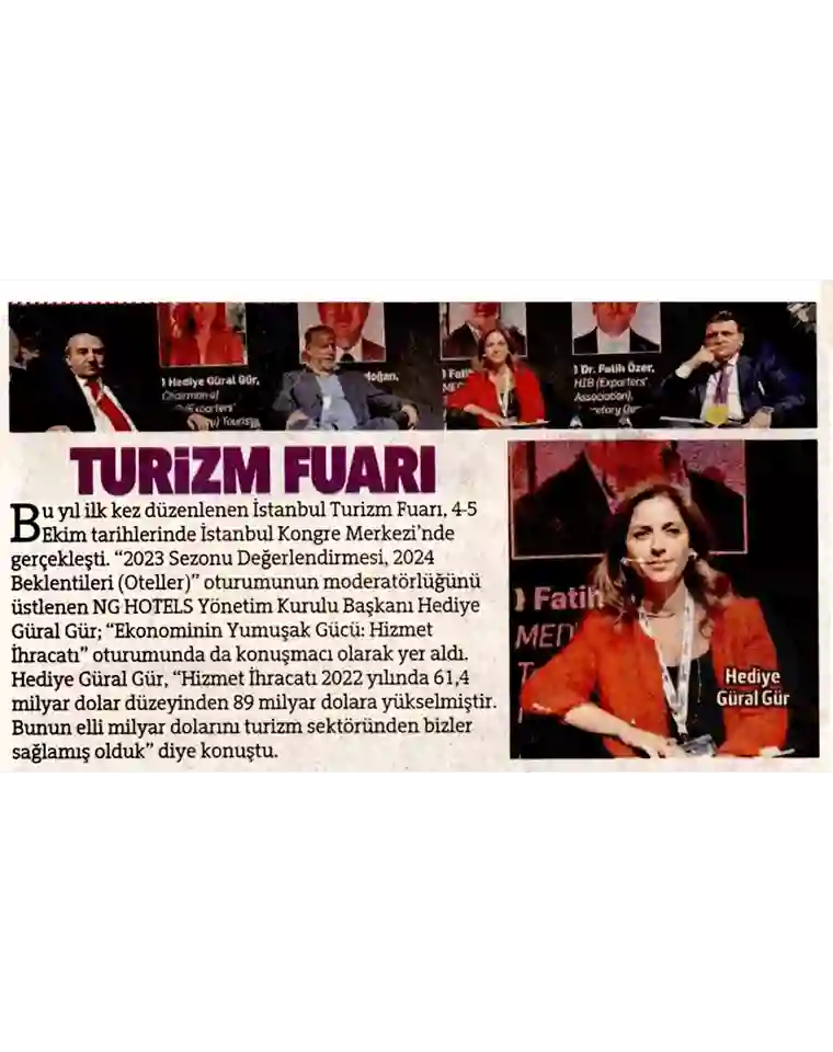 Ng Hotels Basinda Biz Hurriyet Gazetesi Card