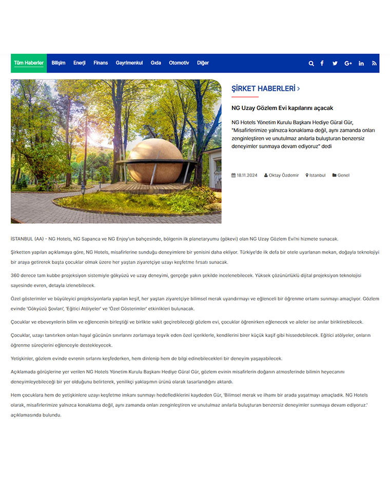 Ng Hotels Basin Uzay Card5