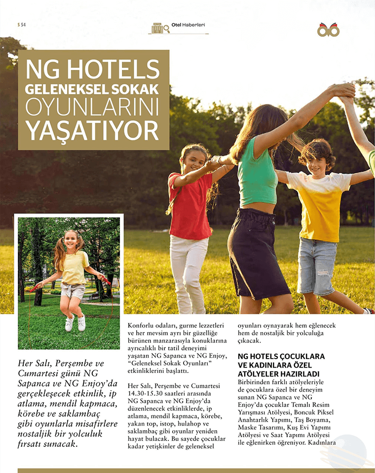 Ng Hotel Restaurant Dergisi Card