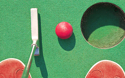 Ng Enjoy Aktiviteler Minigolf Banner M