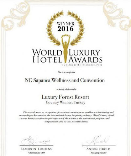 Ng Sapanca En Luks Doga Oteli 2016 Op Op